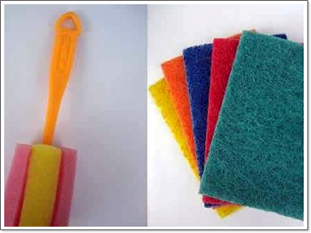 Sponge Scrubber for Cups Cleaning